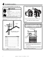 Предварительный просмотр 8 страницы Heat & Glo Soho-CE Installer'S Manual