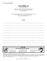 Предварительный просмотр 37 страницы Heat & Glo Soho-CE Installer'S Manual