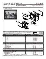 Preview for 1 page of Heat & Glo ST-36TR-IPI Parts List