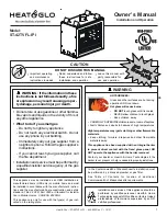 Preview for 1 page of Heat & Glo ST-42TVFL-IPI Owner'S Manual