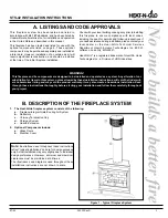 Preview for 3 page of Heat & Glo STS-42 Installation & Operating Instructions Manual