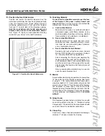 Preview for 19 page of Heat & Glo STS-42 Installation & Operating Instructions Manual