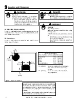 Preview for 6 page of Heat & Glo TiaraE Owner'S Manual