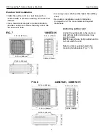 Preview for 8 page of Heat Controller A-VFH18DA-1 Installation, Operation & Maintenance Manual