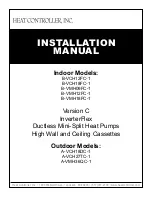 Heat Controller A-VMH36QC-1 Service Installation Manual preview