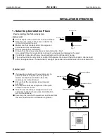 Предварительный просмотр 8 страницы Heat Controller A-VMH36QC-1 Service Installation Manual