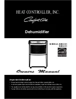 Heat Controller BHD-501 Owner'S Manual предпросмотр