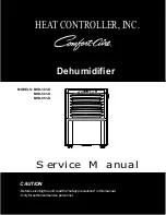 Preview for 1 page of Heat Controller Comfort-aire BHD-301-D Service Manual