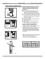 Предварительный просмотр 9 страницы Heat Controller Comfort-Aire PS-101A Installation, Operation & Maintenance Manual