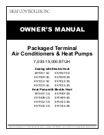 Предварительный просмотр 1 страницы Heat Controller EKTC07-1G Owner'S Manual