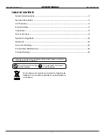 Preview for 2 page of Heat Controller EKTC07-1G Owner'S Manual