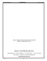 Preview for 28 page of Heat Controller EKTC07-1G Service Manual