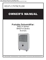 Предварительный просмотр 1 страницы Heat Controller HFC Refrigerant R410a Owner'S Manual