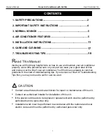 Preview for 2 page of Heat Controller RADS-151G Owner'S Manual