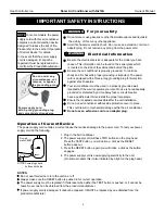 Предварительный просмотр 5 страницы Heat Controller RADS-151G Owner'S Manual