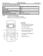 Предварительный просмотр 3 страницы Heat Controller SMA24SC Owner'S Manual