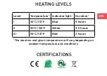 Preview for 9 page of Heat Experience Battery Heated Gloves User Manual