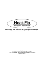 Предварительный просмотр 32 страницы Heat-Flo 115-D Installation, Operating And Servicing Instructions