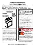 HEAT GLO CERONA-36-IFT Installation Manual preview