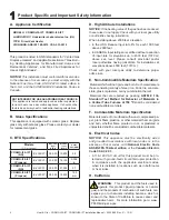 Preview for 4 page of HEAT GLO COSMO-I30-IFT Installation Manual