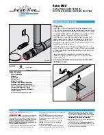 Heat Line Retro-DWS Series Installation Instructions Manual preview