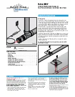 Heat Line Retro-DWS Installation Instructions Manual preview