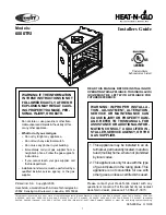 Preview for 1 page of Heat-N-Glo 6000 TRI Installer'S Manual