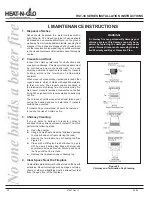 Preview for 30 page of Heat-N-Glo HST-38ND Installation & Operating Instructions Manual