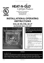 Предварительный просмотр 1 страницы Heat-N-Glo OGL-42-LP Installation & Operating Instructions Manual