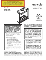 Preview for 1 page of Heat-N-Glo SL-350DVT Installer'S Manual