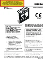 Heat-N-Glo SL-550TR-CE-C Installer'S Manual preview