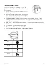 Предварительный просмотр 13 страницы Heat Outdoors Athena Plus+ Safety Instructions And Operation Manual