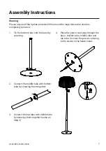 Preview for 7 page of Heat Outdoors Shadow Diffusion Safety Instructions And Operation Manual