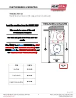 Предварительный просмотр 3 страницы Heat Seal 112B Operating & Service Parts Manual