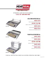 Heat Seal 500A MINI Operating & Service Parts Manual preview