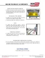 Preview for 4 page of Heat Seal SM20ES Operating & Service Parts Manual