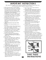 Предварительный просмотр 3 страницы Heat Storm 23II200GRA Owner'S Operating Manual