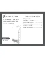 Предварительный просмотр 1 страницы Heat Storm HS-100-WX User Manual