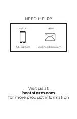 Preview for 30 page of Heat Storm Hs-1000-WX User Manual And Safety Instructions