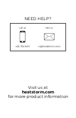 Preview for 18 page of Heat Storm HS-1500-TRC User Manual And Safety Instructions