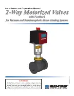 Preview for 1 page of heat-timer 928051-50-VM Installation And Operation Manual