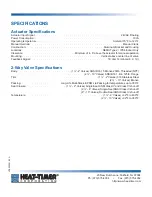 Preview for 8 page of heat-timer 928051-50-VM Installation And Operation Manual