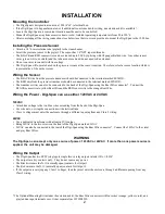 Preview for 2 page of heat-timer Digi-Span TSC Pressure Installation & Operating Instructions Manual