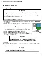 Preview for 20 page of heat-timer ETV Platinum Plus Installation And Operation Manual