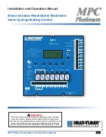 heat-timer MPC Platinum Installation And Operation Manual preview