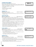 Preview for 20 page of heat-timer MPC Platinum Installation And Operation Manual