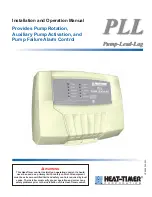 Preview for 1 page of heat-timer PLL Installation And Operation Manual