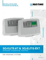 heat-timer SQ-Elite-8T Installation And Operation Manual preview