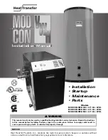 Preview for 1 page of Heat Transfer MODCON VWH 300 HL Installation & Maintenance