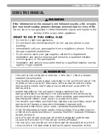 Preview for 3 page of Heat Transfer Munchkin VWH User Manual